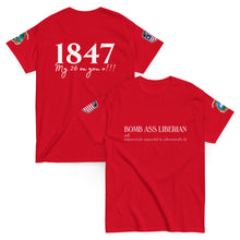 Load image into Gallery viewer, Bomb Ass Liberian Iconic Tee