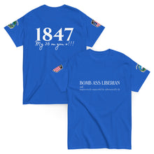 Load image into Gallery viewer, Bomb Ass Liberian Iconic Tee