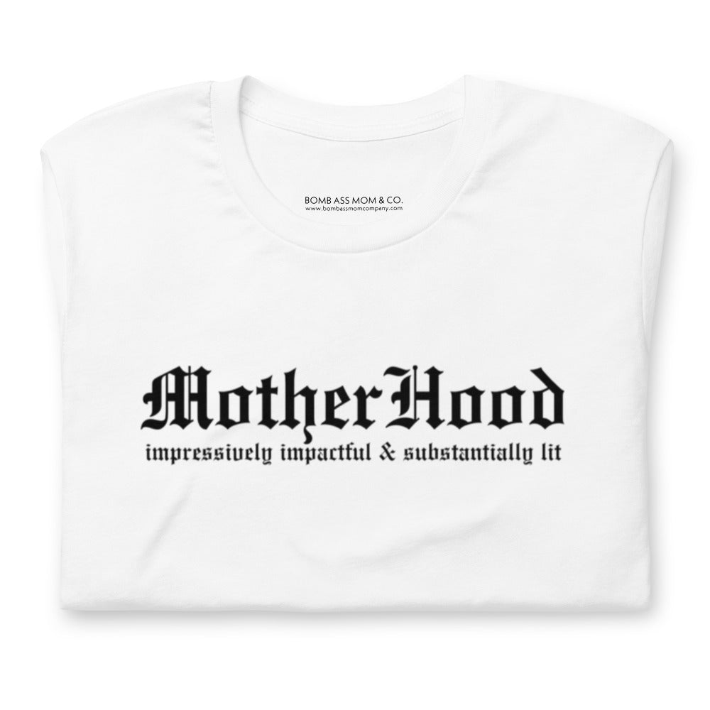 BAM MotherHood T-Shirt (Black Letters)