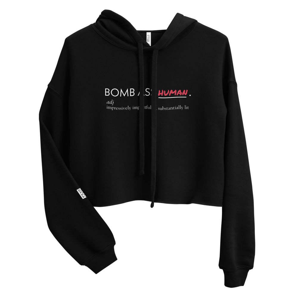 Customizable Bomb Human Crop Hoodie